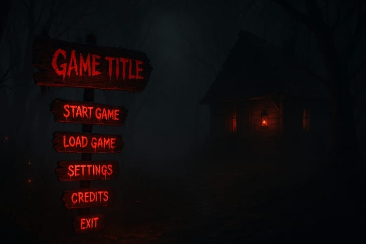 Horror Game UI