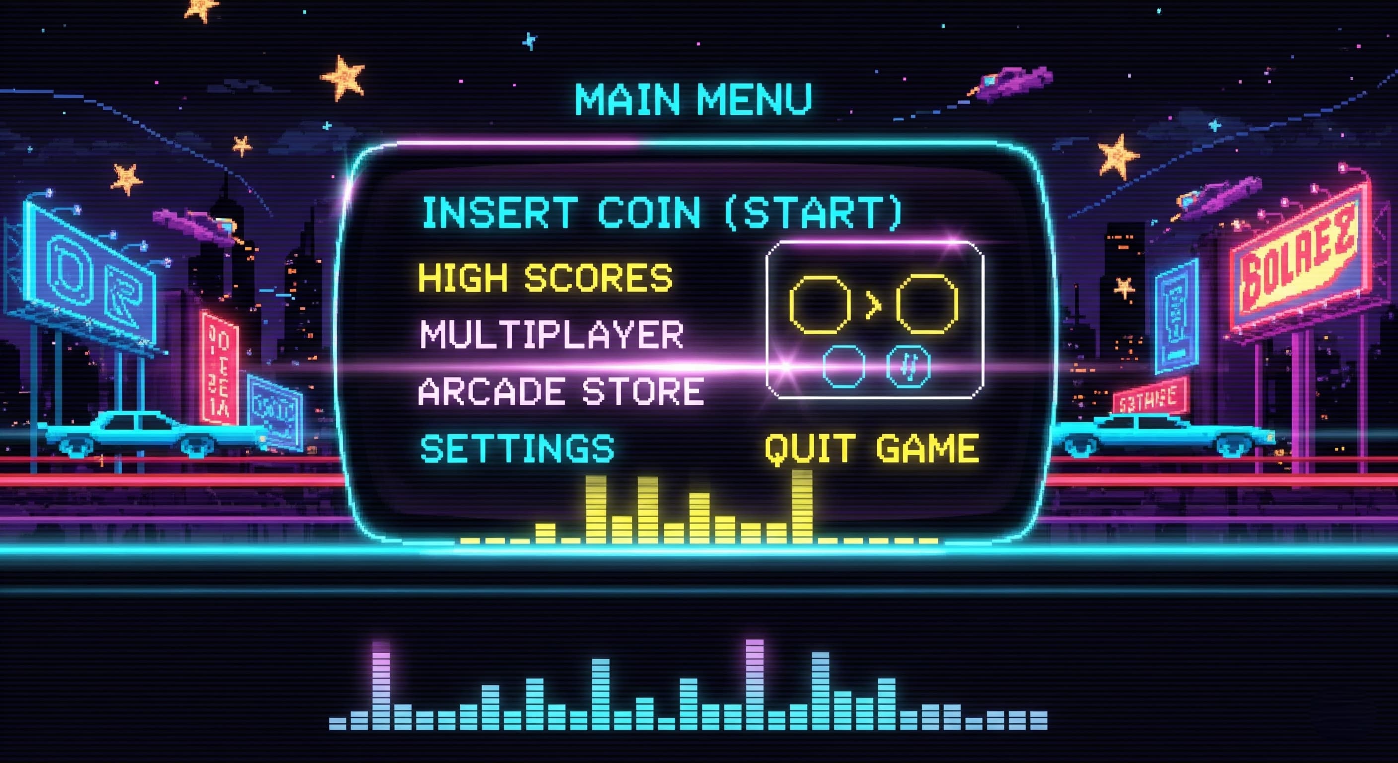 Pixel Retro UI