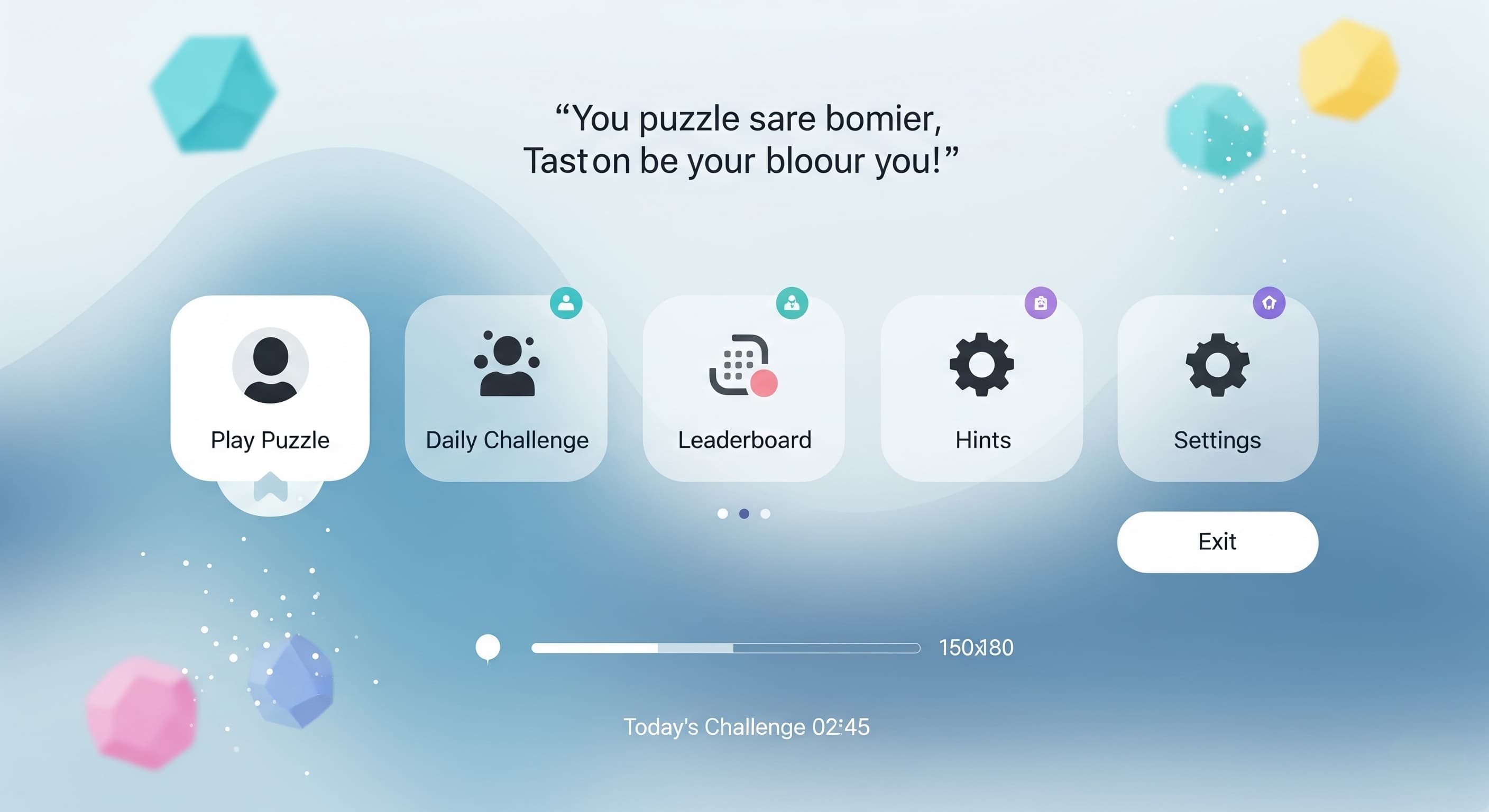 Puzzle Game UI